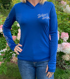 Athletic long sleeve blue