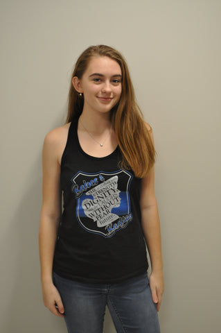 Lady Shied Racer Back Tank