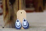 Badge Earrings