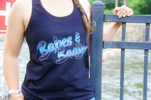 Babes & Badges Racerback Tank